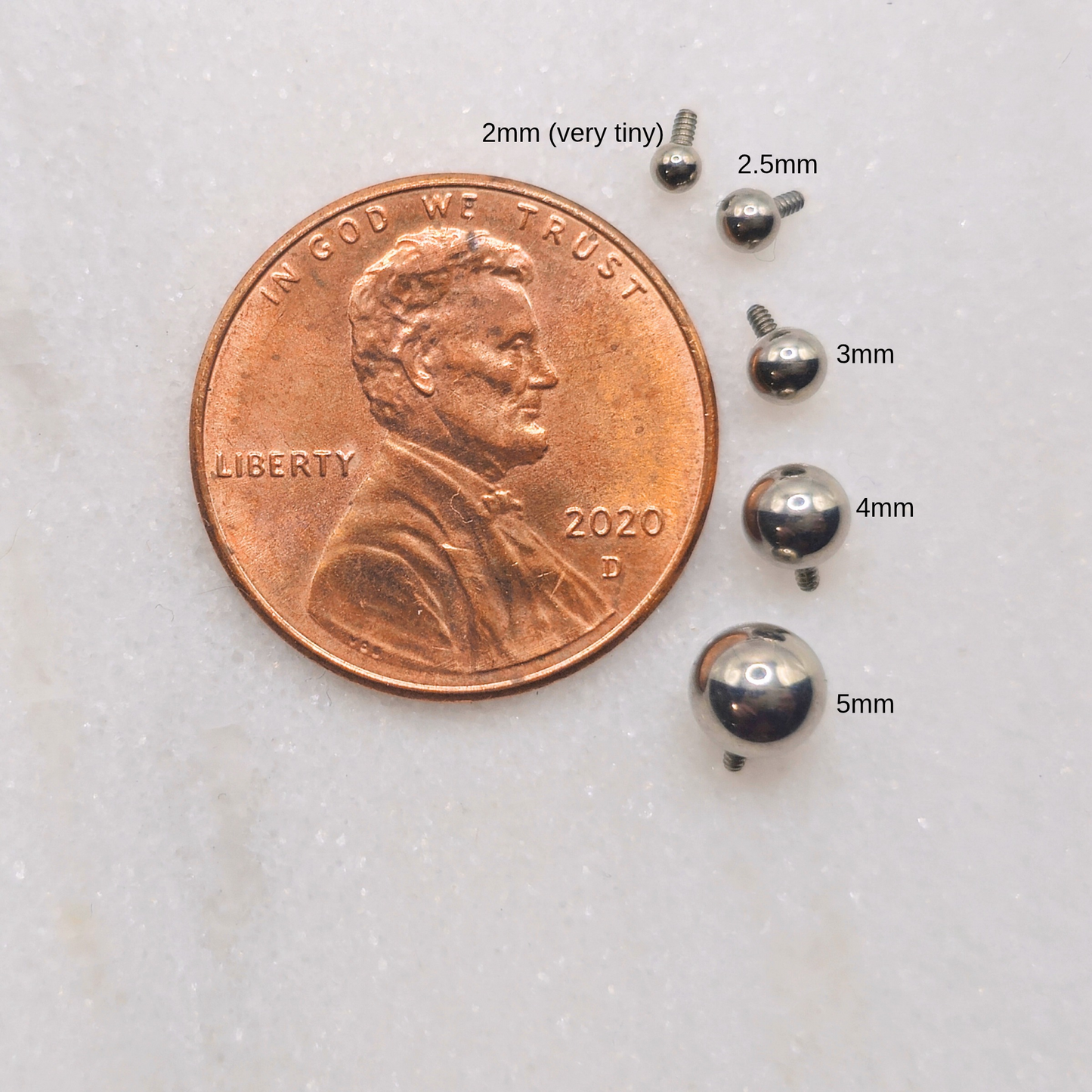 Bronze Anodized Titanium Curved Barbell