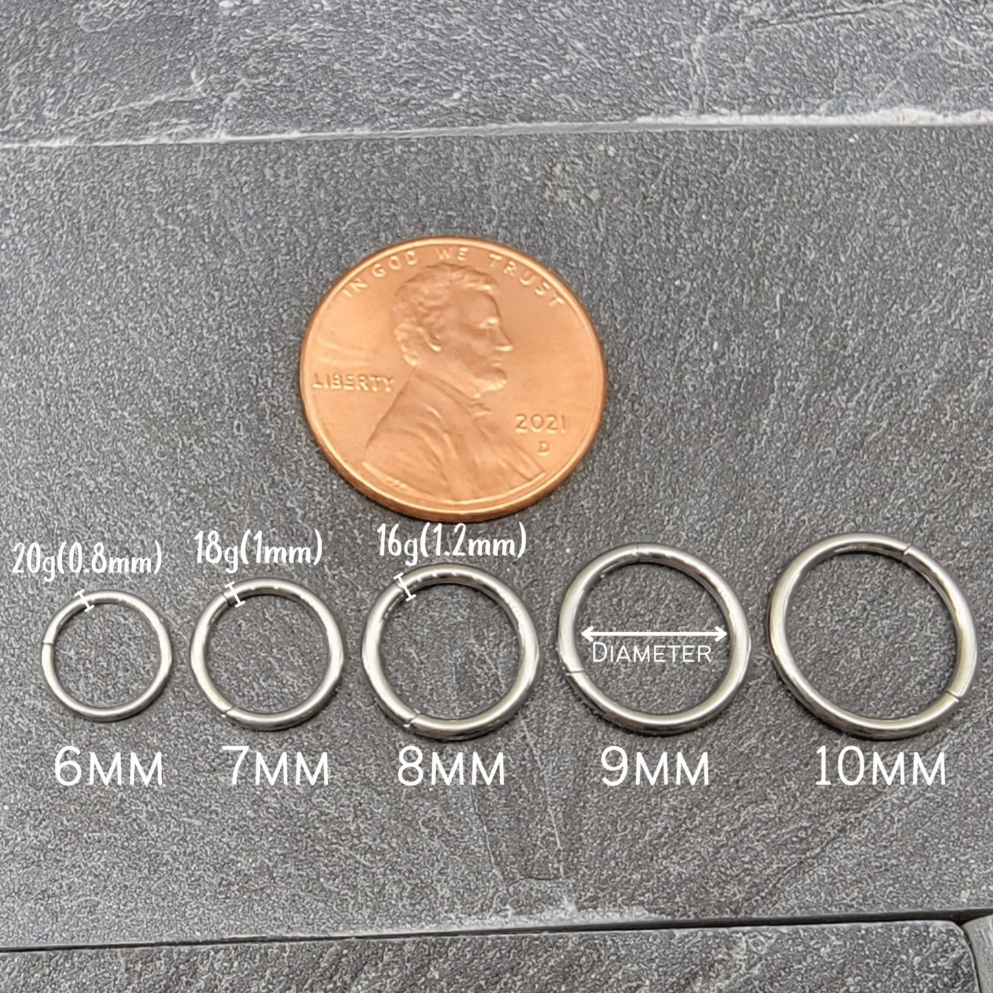 Cancer Zodiac Sign Bead Hoop