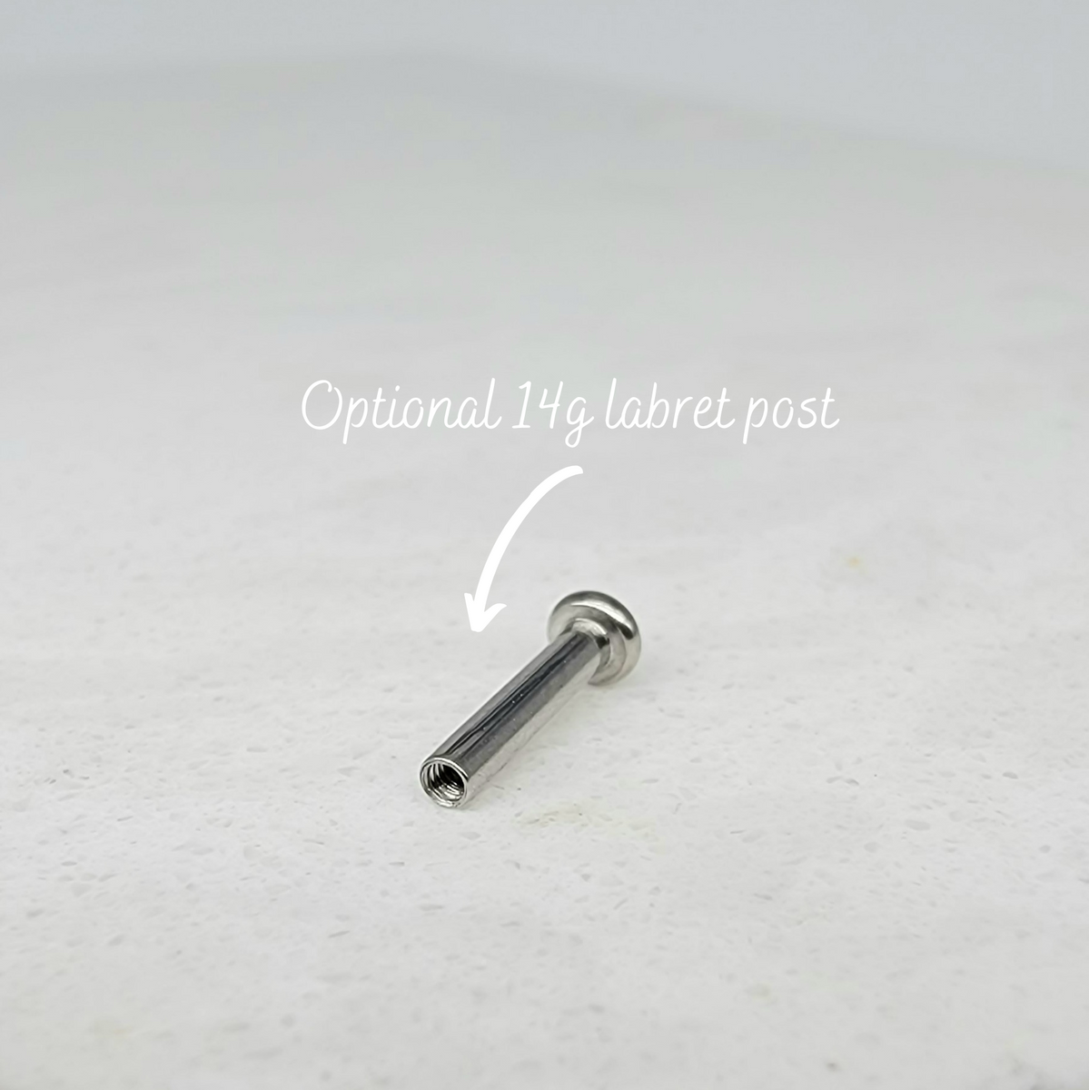 14g online labret stud