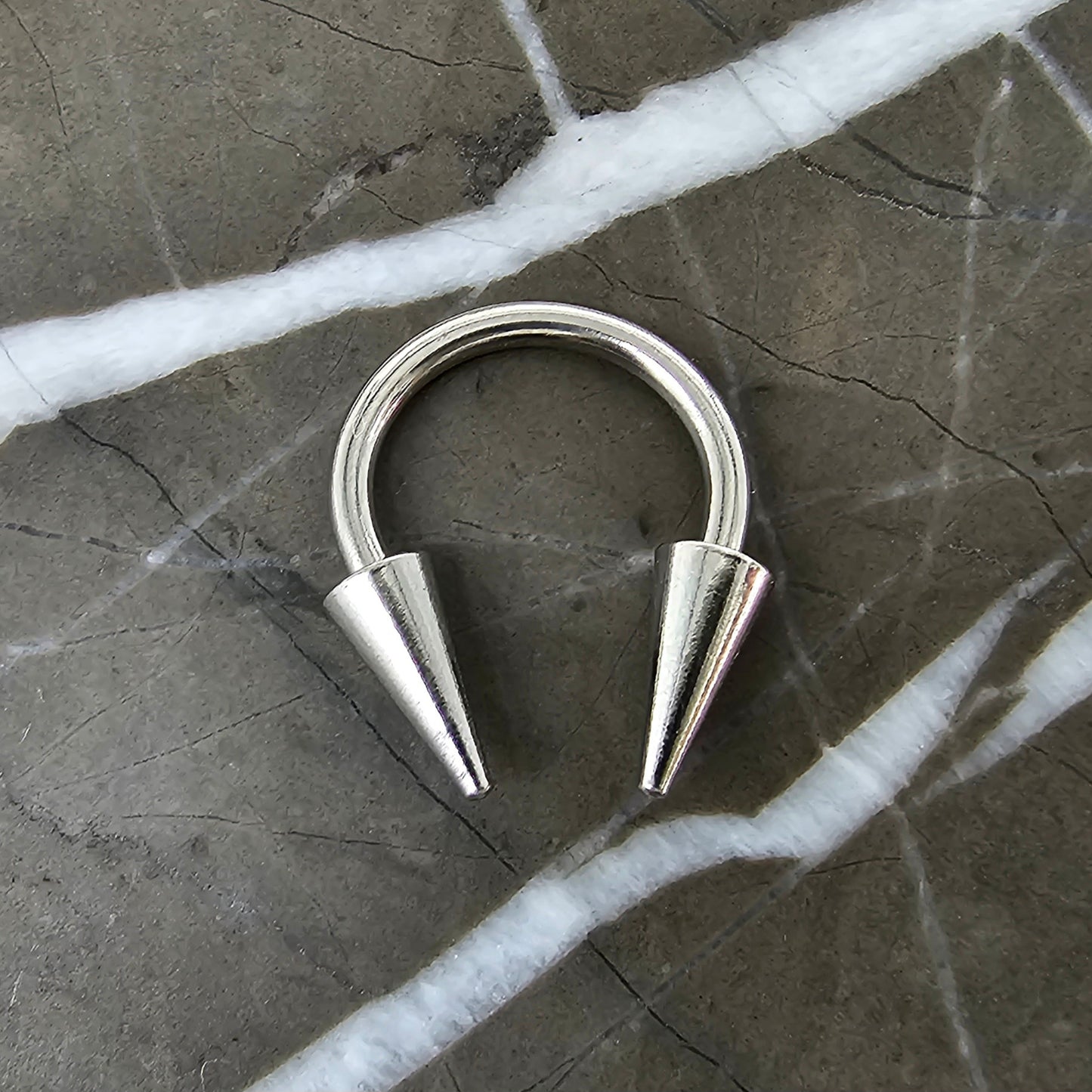 Large Spike Septum Ring