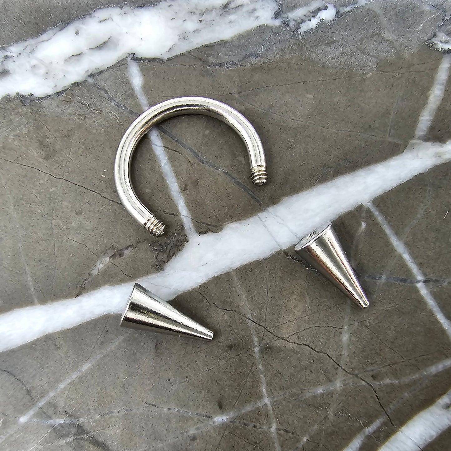 Large Spike Septum Ring