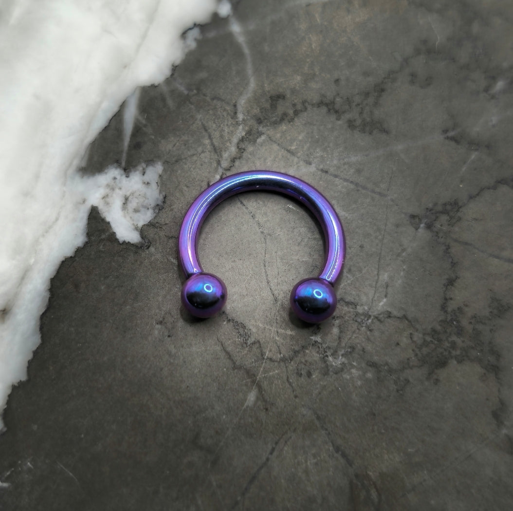 Blurple Horseshoe Hoop