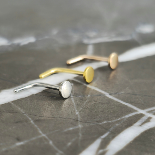 Disc hot sale nose stud