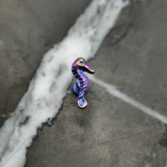 Seahorse Threadless Labret