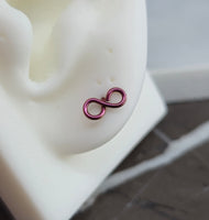 Infinity Niobium Earrings (Pair)