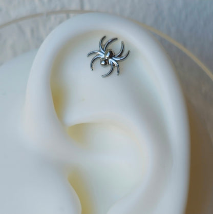 Spider Threadless Labret Stud