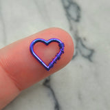 Small Banded Heart Clicker