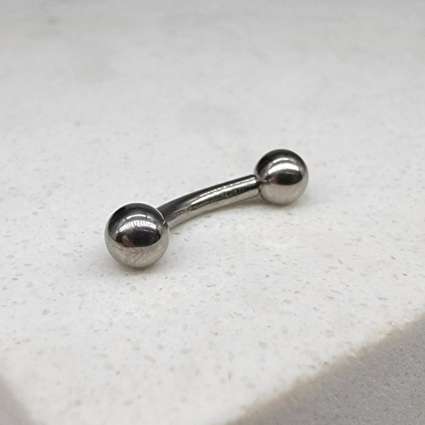 Minimalist Petite 14g Curved Barbell