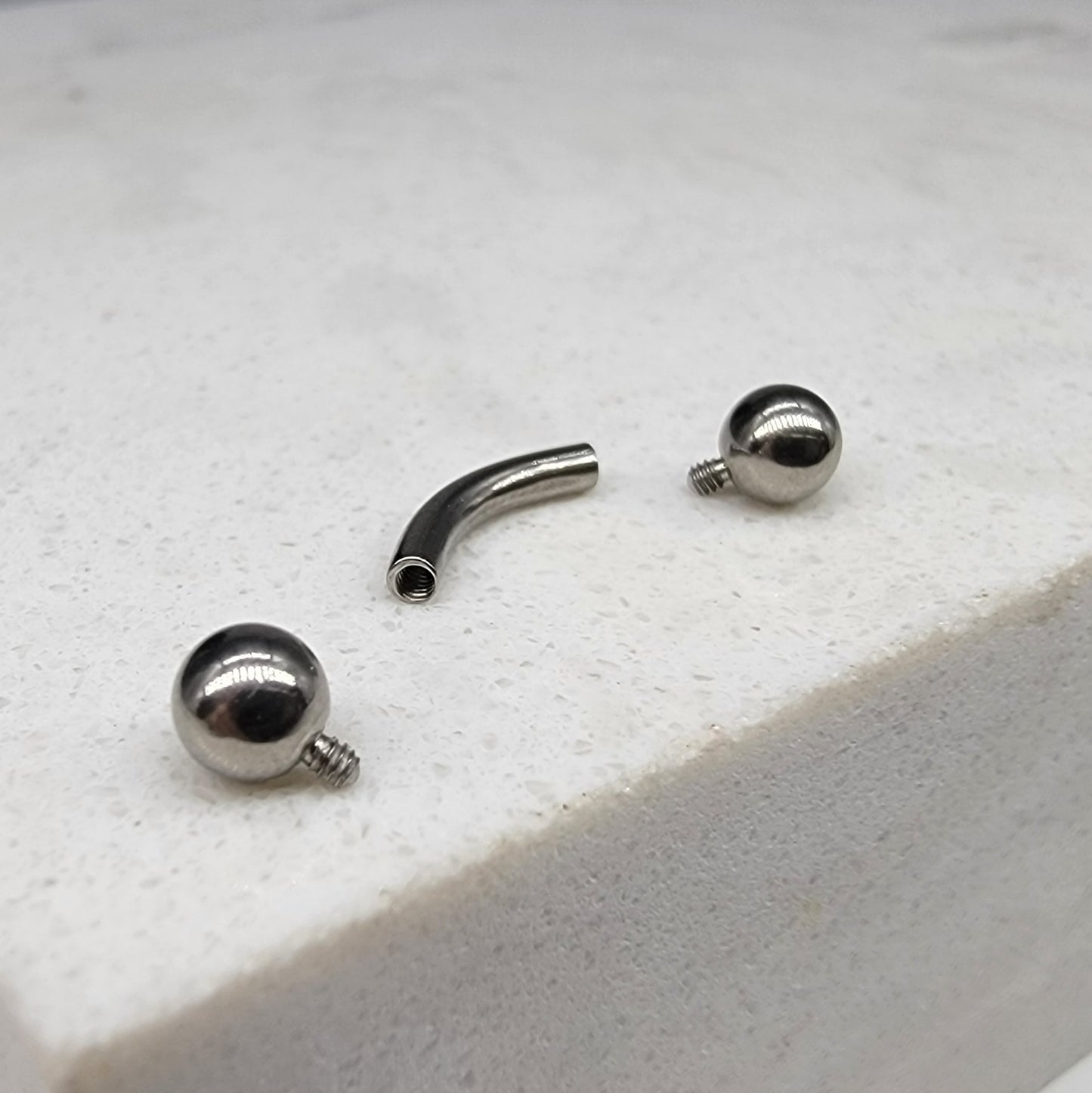 Minimalist Petite 14g Curved Barbell