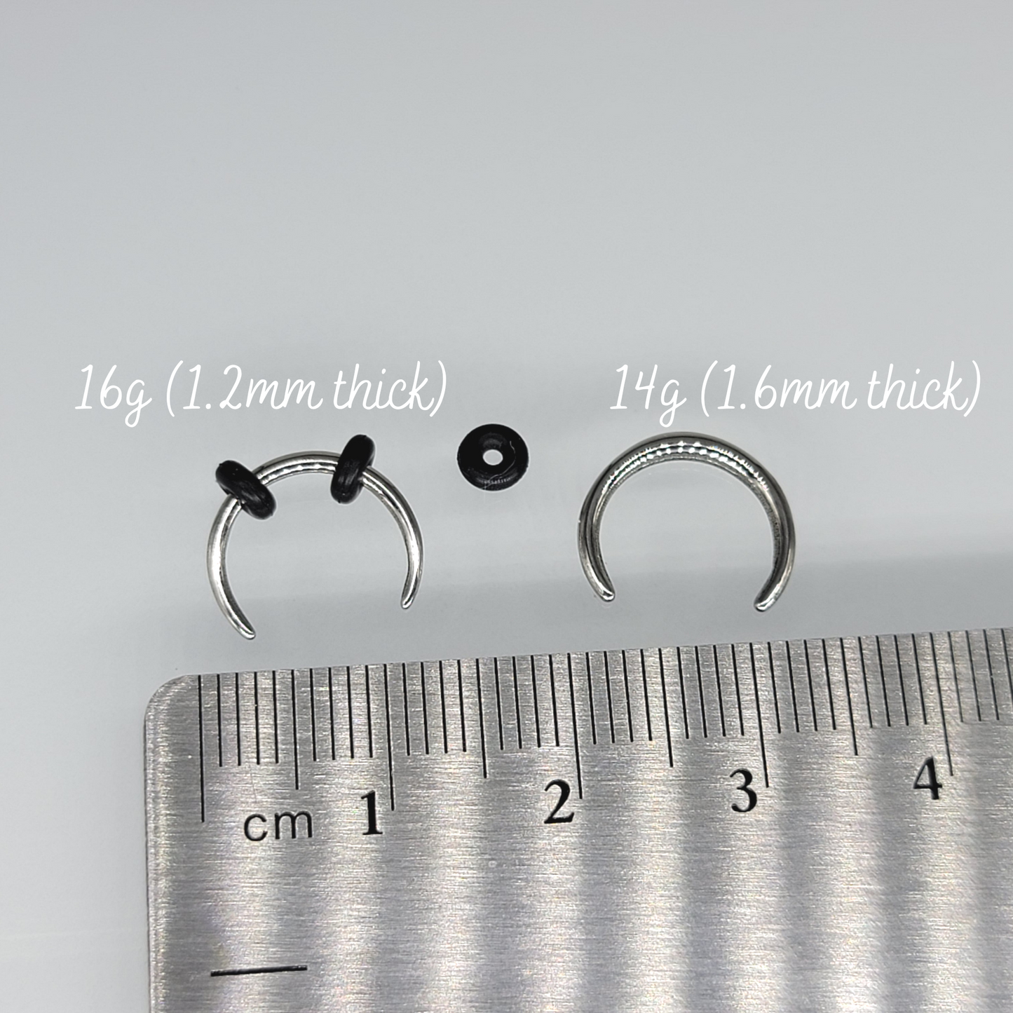 Titanium Pincher Bull Ring Retainer